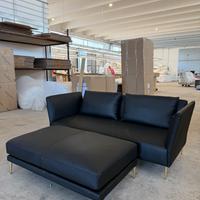 Divano vera pelle tre posti