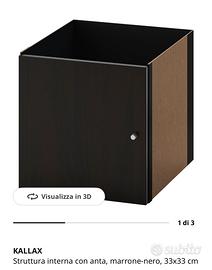 3 strutture interne ikea nere