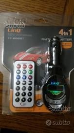 Trasmettitore per autoradio in fm con USB,SD,aux