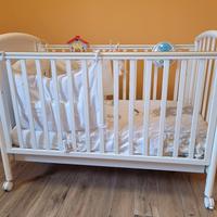 lettino e fasciatoio per neonati Pali