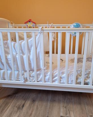 lettino e fasciatoio per neonati Pali