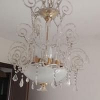 Lampadario a goccia anni 80