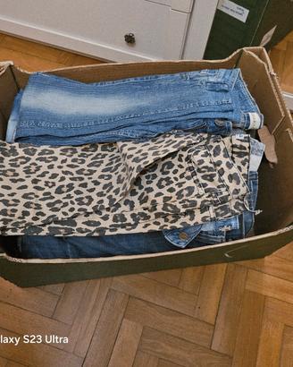  pantaloni jeans/denim