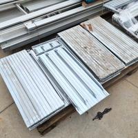 ripiani zincati per scaffalature usati