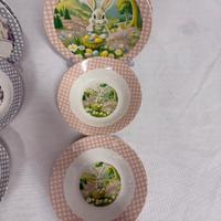 set 12 piatti porcellana Pasqua 