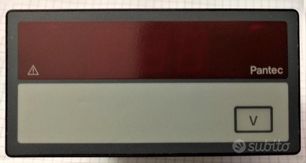 Voltmetro Digitale Led 5 Cifre - Misura Tensione DC Da 0 A 33.000V, Display Rosso/blu Per Pannelli Display Voltmetro Alto Voltaggio - Foto 2