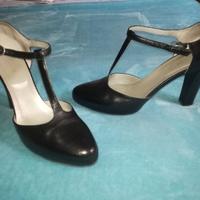 Décolleté Donna Nero Giardini in Pelle P615350DE