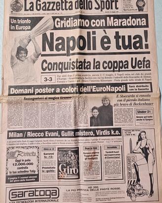 Gazzetta dello sport (18 Maggio 1989)