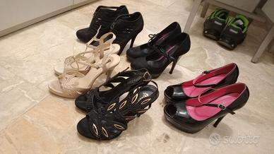 Stock scarpe donna taglia 37 tacco alto