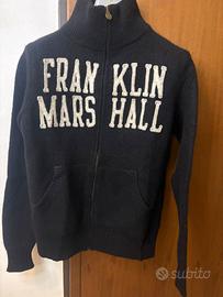 Maglione Zip Franklin&Marshall Black Icon TG M