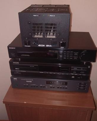 Impianto Stereo Vintage Hi-Fi - Adcom, Philips, NA