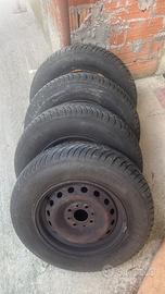 gomme + cerchi fiat punto