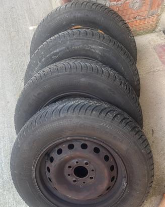 gomme + cerchi fiat punto