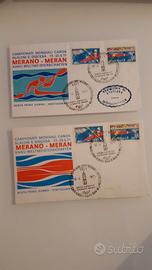 Buste filateliche primo giorno.