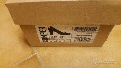 scarpe nere marca "camper"