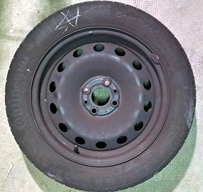 4 cerchi + gomme CONTINENTAL 185/55/R15 H