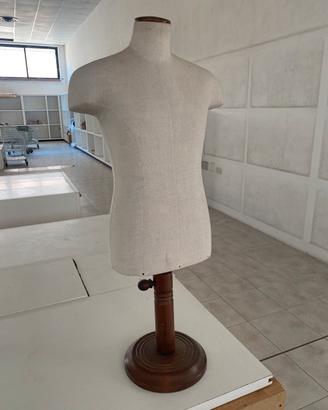 Manichino sartoriale mezzo busto uomo