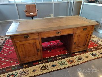 scrivania ministeriale antica 