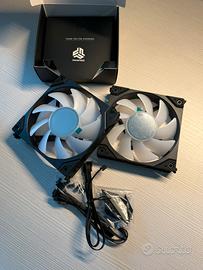 Coppia Ventole PC 120mm Regular Flow - Nuove