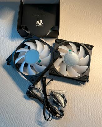 Coppia Ventole PC 120mm Regular Flow - Nuove