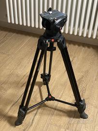 Cavalletto Manfrotto MVT502AM + Testa fluida
