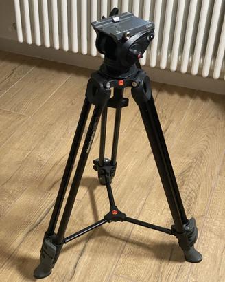 Cavalletto Manfrotto MVT502AM + Testa fluida