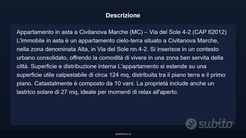 Appartamento – Civitanova Marche, Contrada Celeste - Vista 3