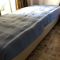 Letto singolo con doghe