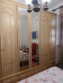 Armadio da camera e cassettiera