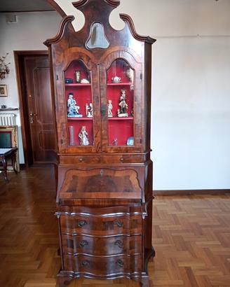 Trumeau con Ribalta a scrittoio e secretaire