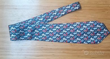 cravatta originale in seta Hermes 