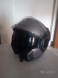 LS2, Casco Moto Modulare ADVANT SOLID Matt Titaniu