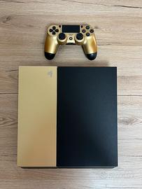 Playstation 4 fat con controller oro - 861,4 GB