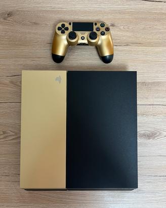 Playstation 4 fat con controller oro - 861,4 GB