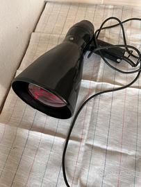 Lampada infrarossi e phon Vintage - Philps 250W