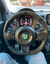 COVER CENTR. VOLANTE VERO CARBONIO 500 FIAT/ABARTH