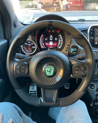 COVER CENTR. VOLANTE VERO CARBONIO 500 FIAT/ABARTH