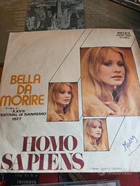 Anno 1977 - VINILE bella da morire homo sapiens 45