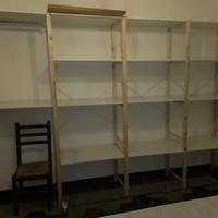 scaffalatura, mobile Ikea ivar modulare legno meta