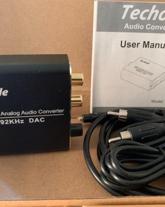 Techole DAC 192kHz – Convertitore audio digitale a