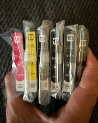Cartucce tipo 18 Epson XL