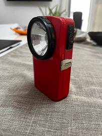 Torcia elettrica tascabile vintage anni ‘60/‘70
