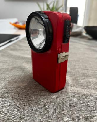 Torcia elettrica tascabile vintage anni ‘60/‘70
