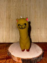 Candela alpaca in cera d’api
