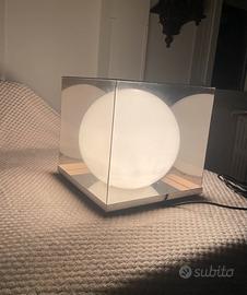 Lampada Cubo Vintage anni 70 design stile Harco L