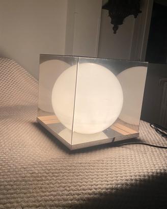Lampada Cubo Vintage anni 70 design stile Harco L