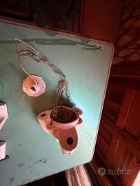 Accessori bagno vintage di porcellana egiziano