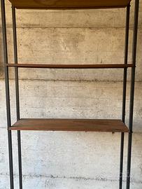 Scaffale a ripiani vintage