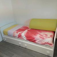Letto singolo contenitore