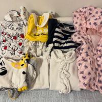 Abbigliamento primavera-estate bimba 0-3 mesi